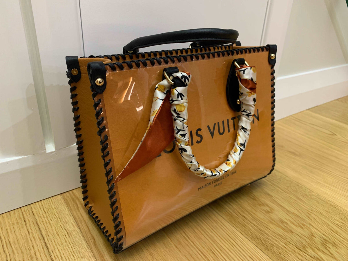 DIY Handmade bag kit using whatever your paper bag to made the luxury